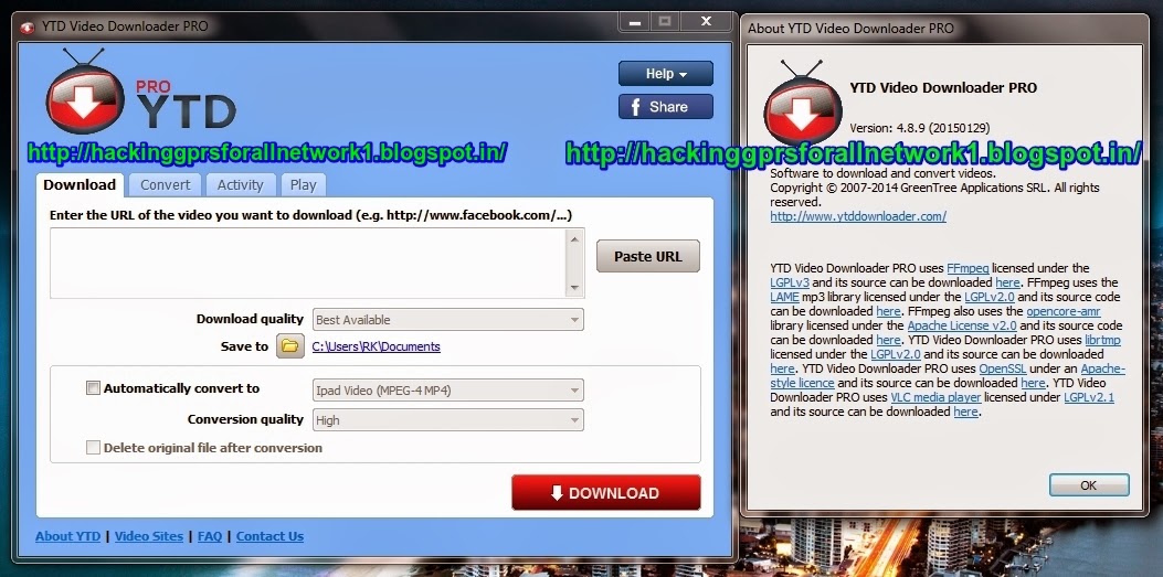 YTD Video Downloader Pro Crack Full Version - Free Download